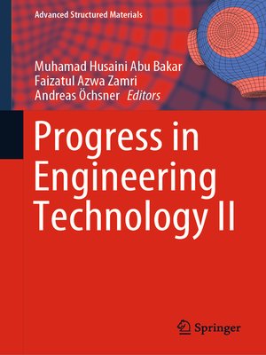 cover image of Progress in Engineering Technology II